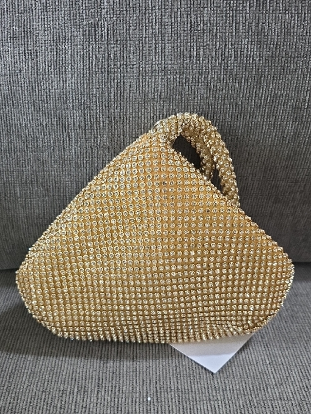 Babeyond Gold Crystal-Embellished Evening Bag, NWT, Prom Or Wedding - Picture 5 of 14